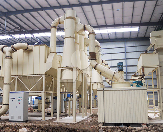 8 t/h MW880 limestone Grinding Mill in Indonesia